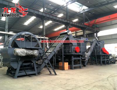 China Fully Automatic Scrap Old Car Tire Recycling Plant for sale