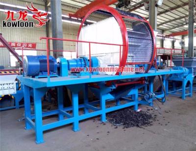 China Rubbers Recycling Industry Double Axle Used Tire Shredder For Sale for sale