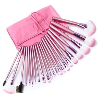 China beauty brush make up face brush pink color girl's best love 22pcs full set cosmetics brush for sale