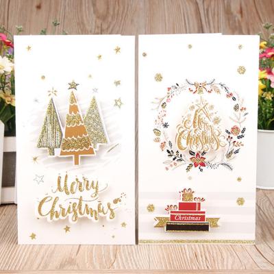 China High End Europe Diamond Painting Greeting Cards For Christmas for sale