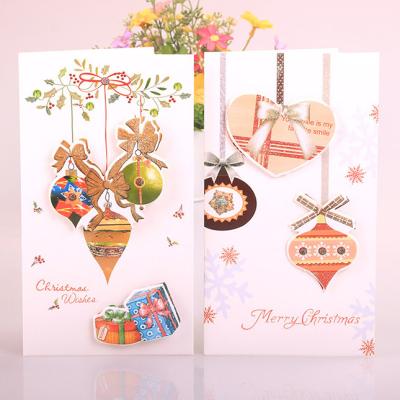 China Excellent Quality Europe Greeting Card Cute Gift For Christmas for sale