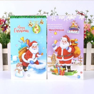 China Europe blank greeting cards and envelopes with different designs christmas card for sale