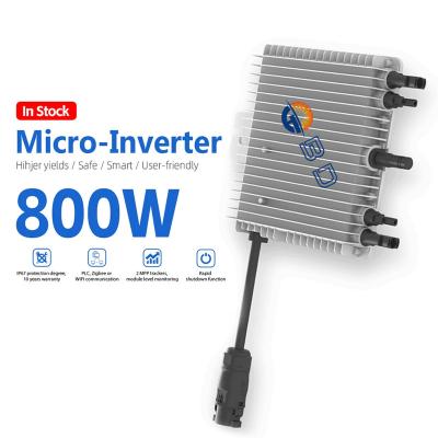 China New Deye 800w Solar Micro Inverter SUN-M80G3-EU-Q0 For Balcony Photovoltaic Grid Link Wifi Micro Solar Inverter 212Wx230Hx40D for sale