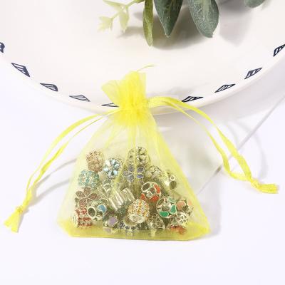 China Jewelery Pouch Jewelery Pouches Party Festival Candy Bags Sheer Organza Gift Drawstring Favor Pouches Christmas Candy Wedding Birthday Party for sale