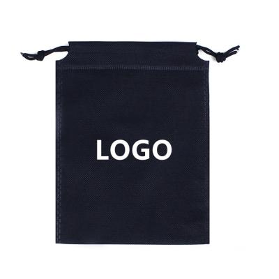 China Durable Eco Non Woven Fabric Drawstring Bags For Shoes Travel Organizer Dust Proof Customized Logo Printing Clothes Handbag Storage for sale