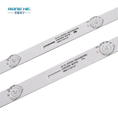 China Theme park use JS-D-JP3220-061EC 6led6v 585*17.5mm for Rowa 32 inch led TV backlight strip for sale