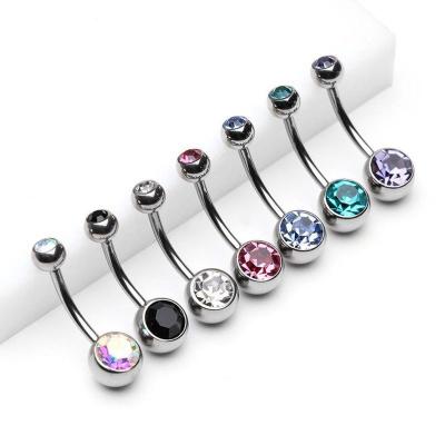 China Europe and the United States Navel Piercing Navel Rings Navel Piercing Jewelry for sale