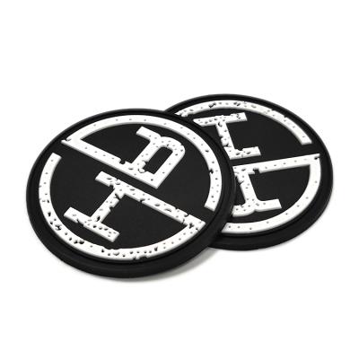 China Manufacturer Customized Personalized Rubber Logo Patch Design Backpack Clothes Viable Hat Sewing Soft PVC Patch for sale