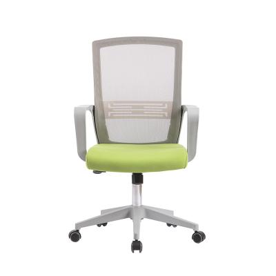 China Adjustable Modern Staff Swivel Mesh Office Desk Chair (Size) Office Furniture Manufacturer for sale