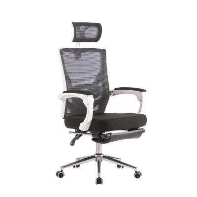 China High Swivel Modern Mesh Adjustable Back Executive (Height) Executive Ergonomic Office Chair With Headrest And Footrest for sale