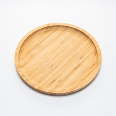 China Healthy Mordern Serving Restaurant Breakfast Tray Bamboo Hotel Bamboo Food Serving Tray for sale