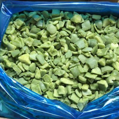 China FROZEN China IQF Frozen Green Sweet Paprika Cuts/Strip/Slice/Cuts for sale