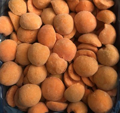 China FROZEN 2021 new crop frozen apricot halves cut cubes slice for sale