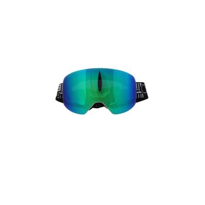 China Global Best Selling High Quality Frameless Snow Goggles Plastic with Contrast Tint and Photochromic for sale