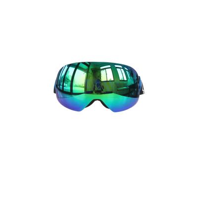 China Sport-Quality Outdoor Goggles Double Ski-Goggles Frameless Fogproof Wholesale Online Plastic Lens For Men for sale