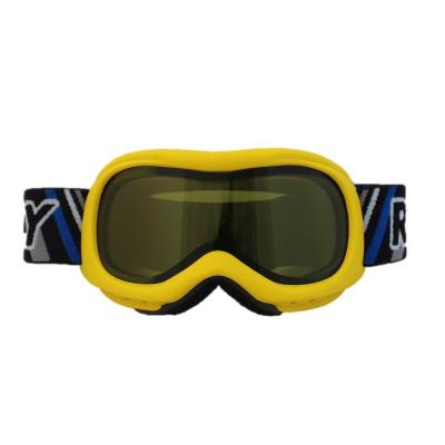 China Good Quality Plastic Kid's Snowboarding-Goggles With Double Layer 3 Layers And Full Blown Foam Layer Option for sale