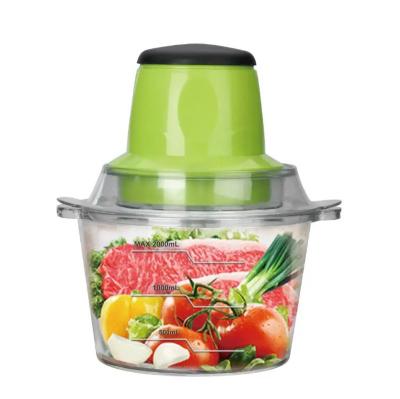 China Custom Multifunctional Electric Food Chopper For Shredding Slicing Household Factory Salad Yam Pound Food Processor Choppers for sale