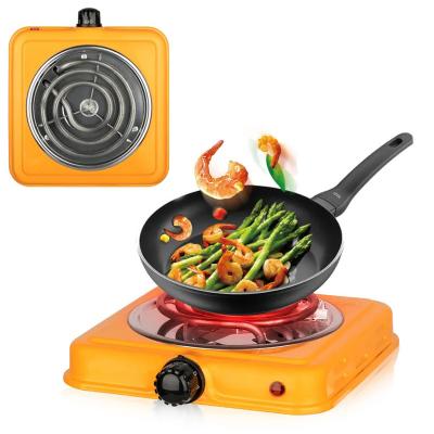 China Commercial cheap electric single burner coil stove baking cooktop 1000W hot plates for sale