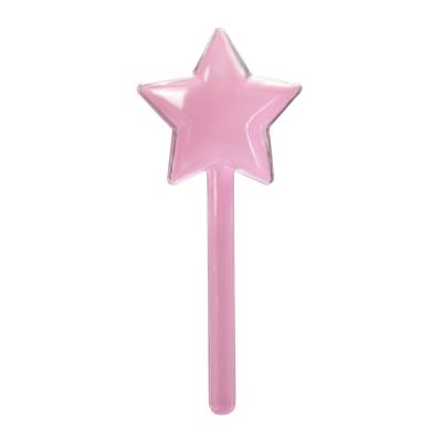 China Lollipop Recyclable Star Sharp Star Creativity Favor Candy Package Container Wedding Baptism Baby Shower Plastic Party Decor for sale