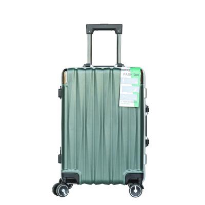 China Universal 20/24 Inch Frame Business Boarding Case Aluminum Alloy Trolley Case WI Magnesium Wheel PC Aluminum Alloy Luggage for sale