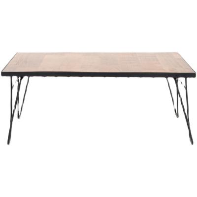 China Modern Wholesale Hot Sale Iron Outdoor Camping Portable Folding Table for sale