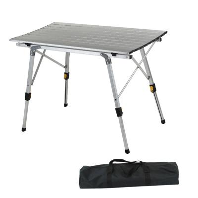 China New Modern Outdoor Furniture 2022 Folding Camping Portable Leisure Combined Aluminum Table for sale