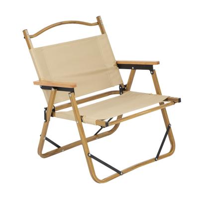 China Camping Chair Armrest Wooden Chair Camping Kermit Chair Easy Carry Folding Outdoor Folding zu verkaufen