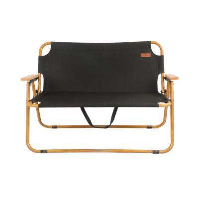 中国 Double Seat Camp Bench Chair Camping Chair Folding Easy Carry Portable Aluminum Beach Chair 販売のため