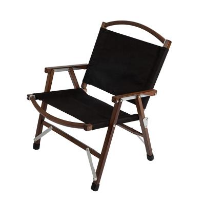 Κίνα Luyuan Walnut Black Fabric Beech Easy Carry Chair To Raise China Style Floor Outdoor Wooden Chair Adjustable Furniture Storage Chair προς πώληση