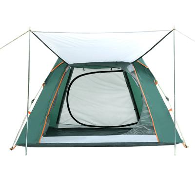 中国 Fashionable Large Frame Automatic Outdoor Camping Support Waterpoof Style Rainproof Portable Tent 販売のため