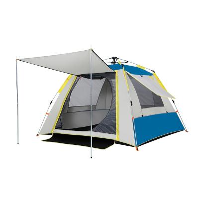 China Double Layer Waterpoof Portable Tent 3-4 Persons Automatic Tent Deep Waterproof à venda