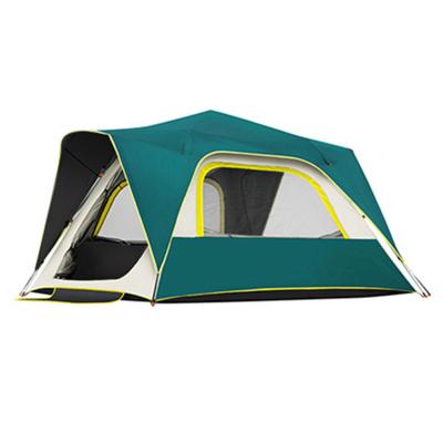 China Waterpoof Travel Hiking Tent Double-Layer Waterproof 4 Season Automatic Pop Up Camping Tent Te koop