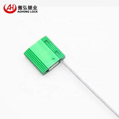 China Tamper Proof Mechanical Seal Aluminum Alloy Wire Security Cable Tie Tag Security Lock Seal for sale