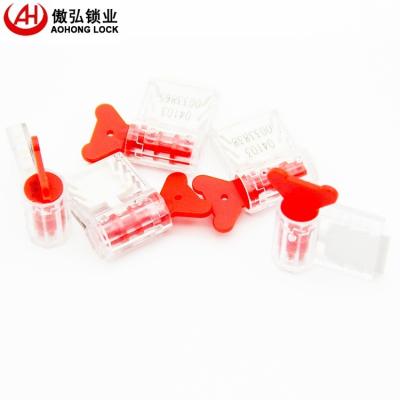 China Disposable Plastic Meter Seal High Security Torsion Rotor Polycarbonate Meter Seal for sale