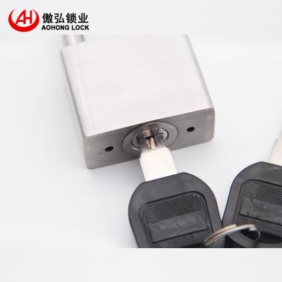 China Customized Heat Resistant Square Type Steel Padlock Sizes Seals For Sale 40MM for sale