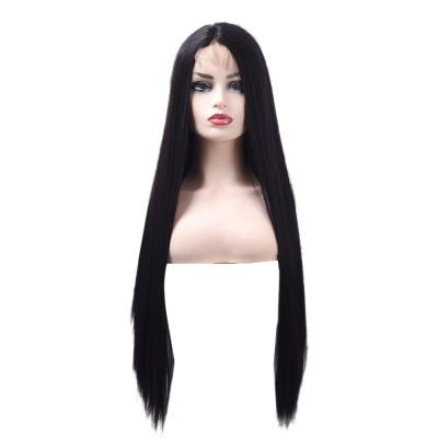 China Silky Straight Human Wave 13x4 Lace Front Wig With Baby Hair Straight Lace Front Wigs For Women for sale