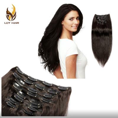 China Wholesale Body Wave Kinky Curly Korean Hair Claw Clip In Hair Extensions For Women for sale