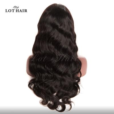 China Deep Wave 360 ​​Lace Frontal Human Hair Wigs Pre Plucked Brazilian Deep Wave Wig With Baby Hair for sale