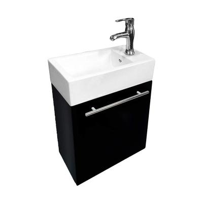 China Luxury White Floating Bathroom Vanity Modern Bathroom Vanity Cabinets 750 With Double Sink for sale