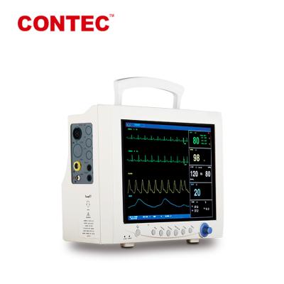 China CONTEC Plastic CE CMS7000 ICU / CCU Multiparameter Patient Monitor 12.1