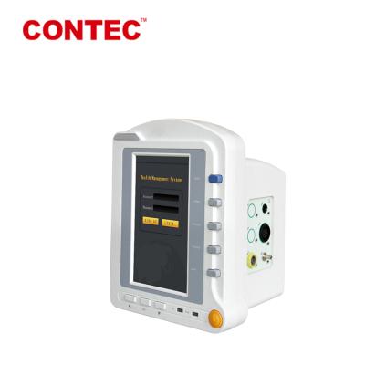 China Real Manufacturer CONTEC HMS6500 Patient Monitor Vital Signs Plastic Wireless Telemedicine Equipment for sale