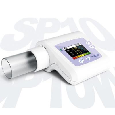 China Manufacturer SP10 Color Display Spirometer with Software and USB Cable Support Insurance Trade Order SP10 for sale