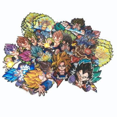 China Custom Waterproof Dragon Ball Shake Effect Motion Stickers Sticker Decals Decorative Sticker 2022 New Design for sale