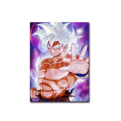 China 3d Effect ZOOYA Poster DRAGON BALL /ONE PIECE/MY HERO ACADEMIA 3D Animation Deep Lenticular Poster Wall Decor 3D Effect Anime 3D Print Anime PO for sale