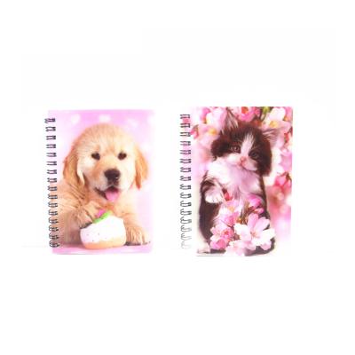 China 3D Depth Effect Free Sample PET 3d Cover PP Material Notebook 40 Sheets for sale