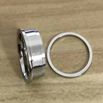 China Handmade Ring Blanks Ring Making 316L Stainless Steel Jewelry Handcrafted Style Jewelry For Inlay for sale