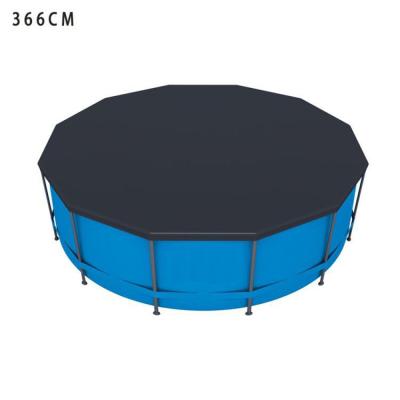 China Eco-Friendly 366 Cm Winter Pool Cover For Round Above Ground Pools 12FT for sale