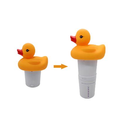 China 5 Inch Chlorine Floater Duck Floating Pool Chlorine Dispenser Pools Fit 3