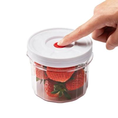 China Freshness Storage Wholesale Sinchi BPA Free Vacuum Food Jar Containers Keep Fresh Airtight Plastic Food Storage 5X Longer Containers for sale