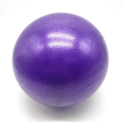 China 25CM Comfortable Scrub Yoga Mini Ball Pilates Ball Yoga Fitness Balance Ball PVC Explosion Proof for sale